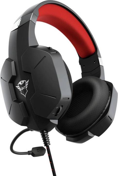 Actual product image Trust Headset GXT 323 Carus Red / Black (Cable)