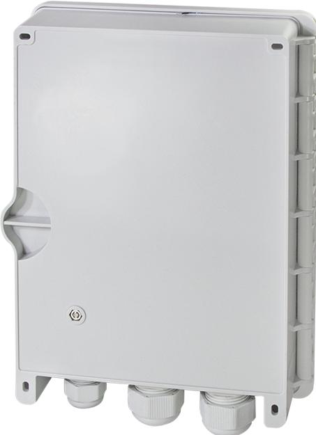 Produktbild LogiLink FTTH/FTTB-Anschlussleergehäuse, 6x LC/QD o. SC/DX (CAT8.2, 0.27 m)