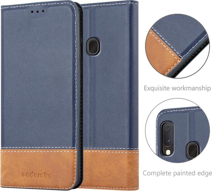 Immagine prodotto Cadorabo X-Wallet Copertura della tuta in ecopelle (Samsung Galaxy A10e, Samsung Galaxy A20e)