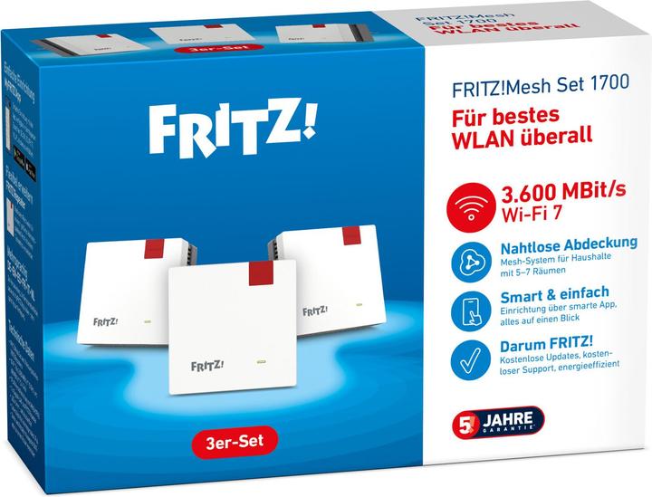 Produktbild FRITZ! Mesh Set 1700 3-pack