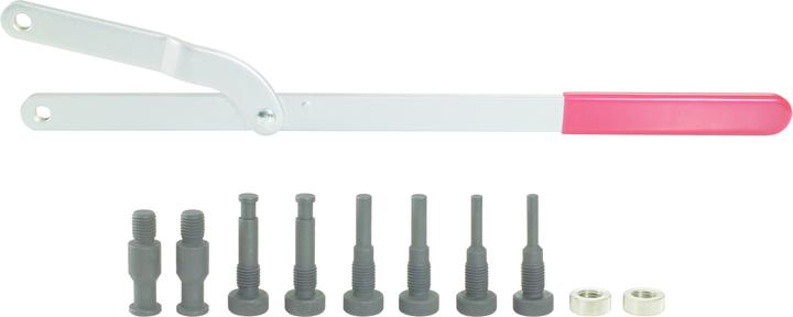 Produktbild KS Tools Universal Riemenscheiben-Gegenhalter-Satz, 11-tlg