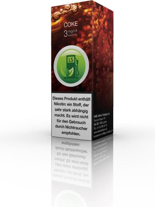 Actual product image Liquid Station coke (Cola)