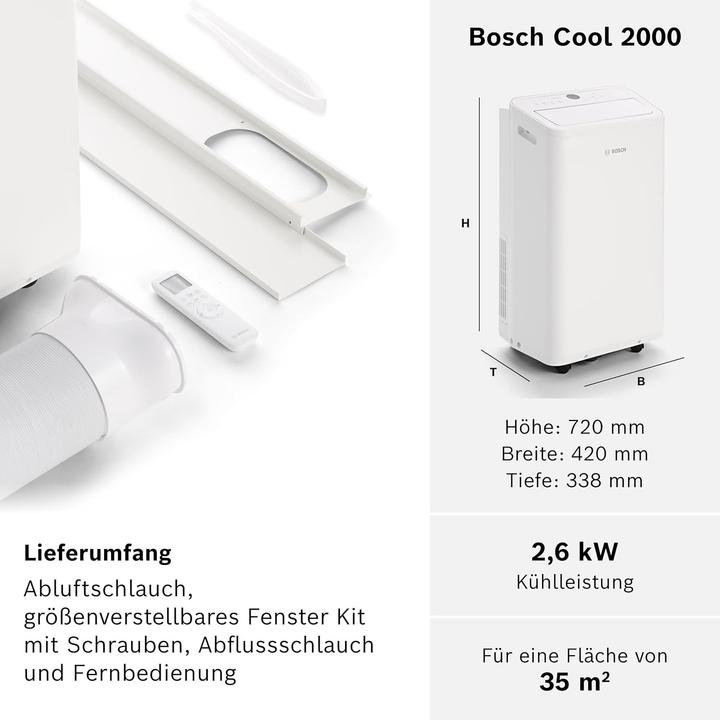 Produktbild Bosch Home Comfort Cool 2000 (35 m², 8871.57 BTU/h)