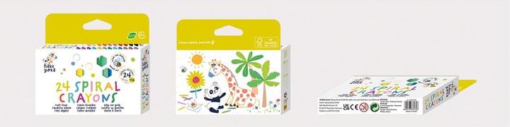 Produktbild Magni Spiral-Wachsmalkreiden 24 Farben (24x)