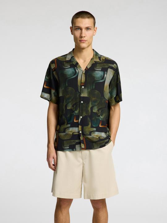 Immagine prodotto Selected Homme Gemustertes Kurzarmhemd (XL)