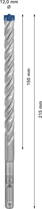 Produktbild Bosch Professional Zubehör SDS plus-7x (12 Millimeter)