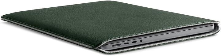 Produktbild Woolnut Leather Sleeve -suojatasku 14" MacBook Pro, vihre?? (Apple)