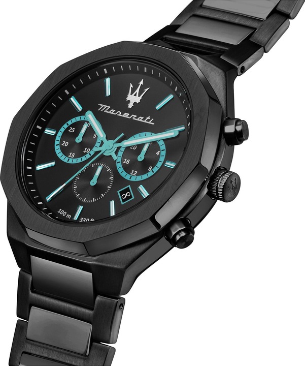 Produktbild Maserati Herrenuhr Chronograph Aqua Edition 45 mm - R8873644001 (Chronograph, 45 mm)