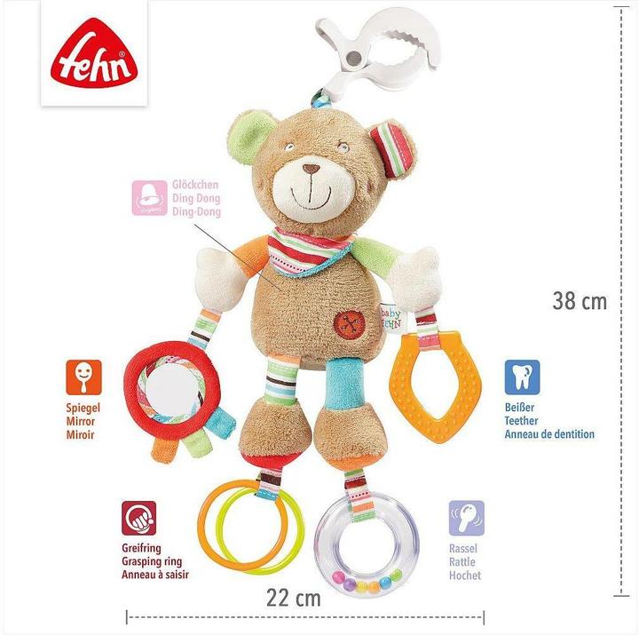 Actual product image Fehn Activity teddy with clamp