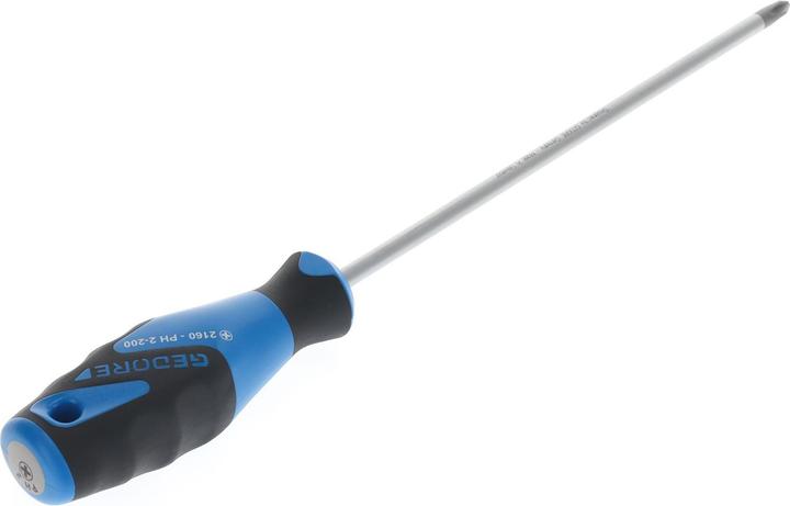 Actual product image Gedore 2160 PH 2-200 3C-Screwdriver, cross recess PH 2, 200 mm (Phillipps cross recess (PH))