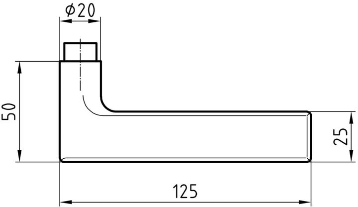 Produktbild Glutz Türdrücker 5036 Wien (Türgriff)