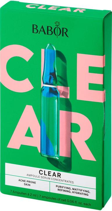 Actual product image Babor Promo Ampoules CLEAR 2023 (14 ml, 24h cream)