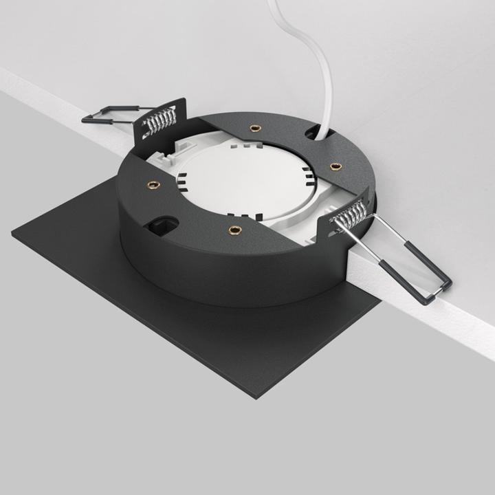 Productafbeelding Maytoni Hoepel downlight, inbouwlamp GX53 zwart (GX53)