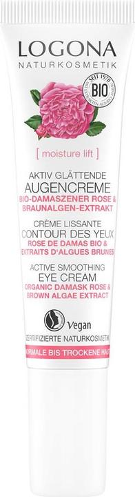 Image du produit Logona Crème pour les yeux lissante active (Crème pour les yeux, 15 ml, Jour + nuit)