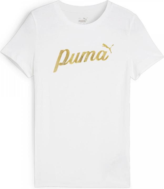 Produktbild Puma ESS+ SCRIPT Metallic Tee G (128)