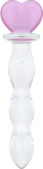Gildo - No. 37 Glass Dildo Heart Shape - 18 cm