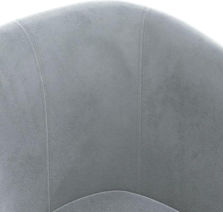 Produktbild VidaXL Clubsessel Dunkelgrau Samt,Farbe: Dunkelgrau,Material: Samt