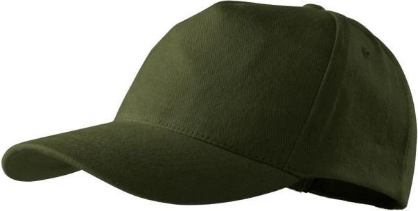 Produktbild Malfini Unisex 5P cap (military)
