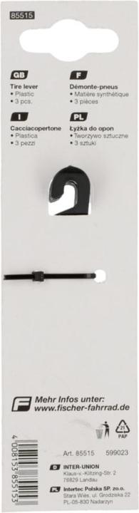 Image du produit Fischer Levier pour pneu de bicyclette 85515