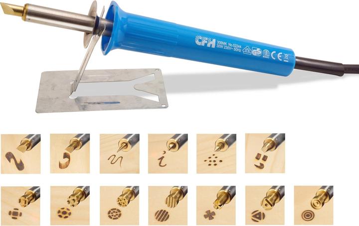 Produktbild CFH Brandmalkolben Set 30 W BM 245