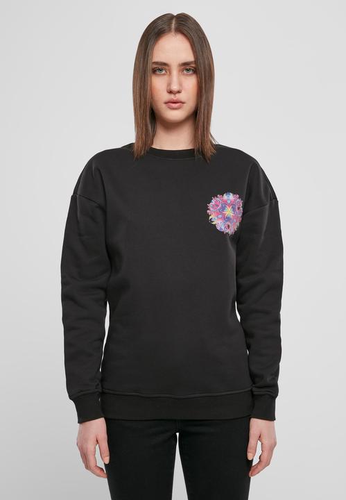 Actual product image Merchcode Ladies Psychadelic Mandala Crewneck (M)
