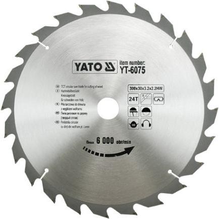 Yato, Sägeblatt, TCT BLADE FOR WOOD 300X24TX30 MM
