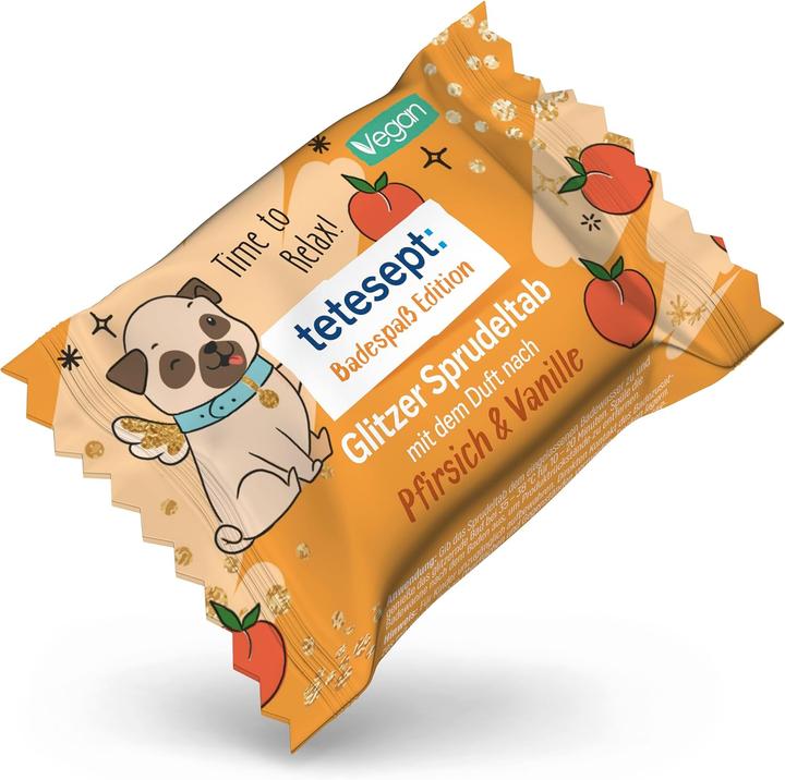 Actual product image Tetesept Glitzer Sprudeltabs (Bath salts)