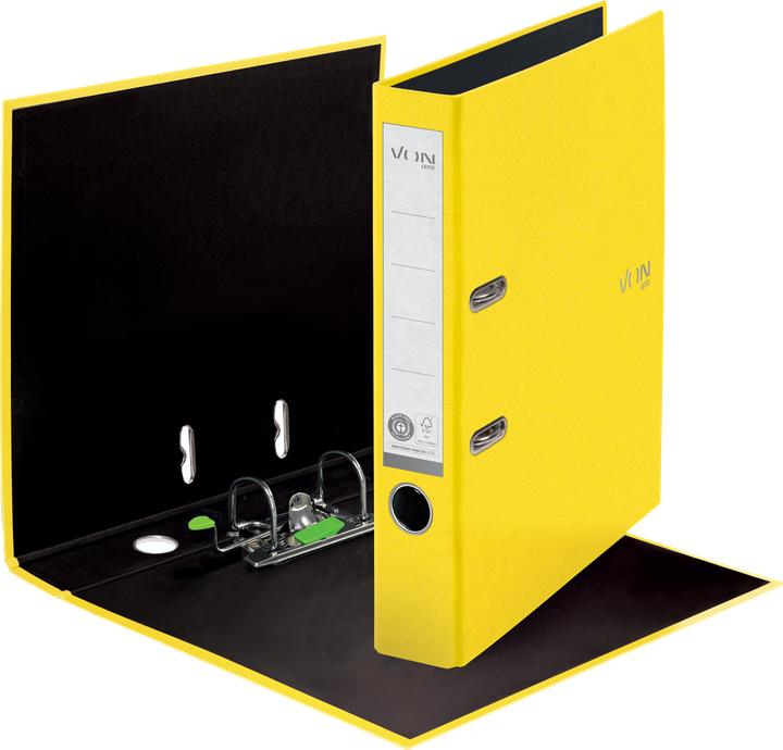 Produktbild Leitz Ordner 5 cm, Gelb (A4, 50 mm, 1 Stk.)