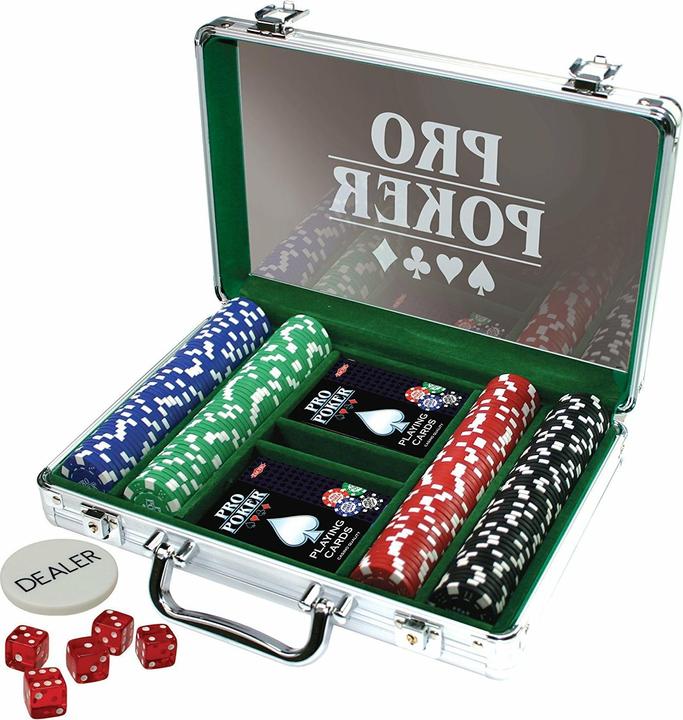 Actual product image Tactic Pro poker case, 200 chips (Dutch)