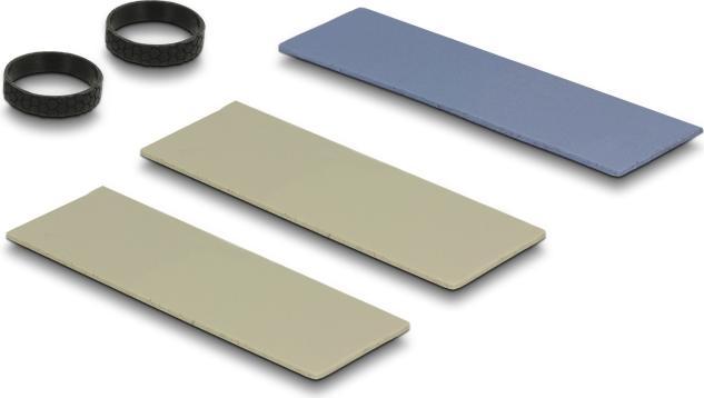 Actual product image Delock M.2 heat sink, 70x22x10mm