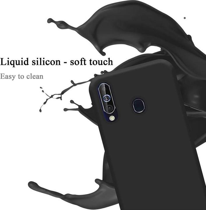 Actual product image Cadorabo TPU Liquid Silicone Case Cover (Samsung Galaxy A60, Samsung Galaxy M40)