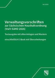 Produktbild VwVzurSächsischenHaushaltsordnung:VwV-SäHO2026 (Deutsch, 2026)