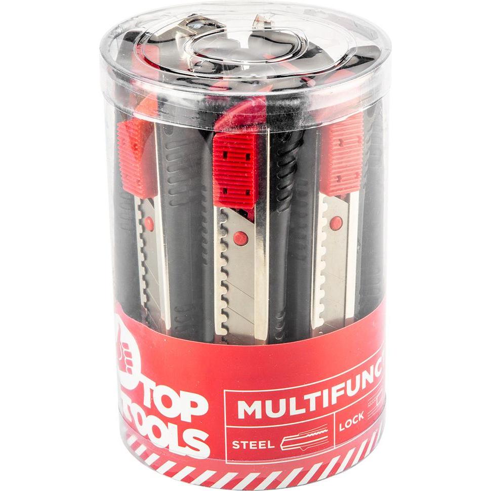 TOP Messer mit gebrochener Klinge 18mm 12 Stk. im Röhrchen 17B528-12 (Ersatzklinge) (17B528-12)