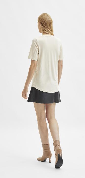 Actual product image Selected Slim fitted tee with stripes (S)