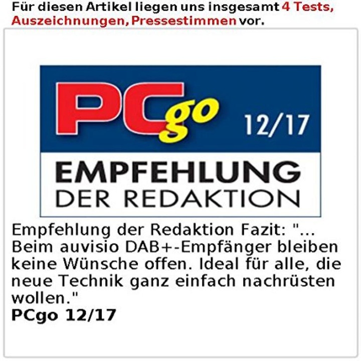 Produktbild Auvisio Kfz-DAB+/DAB-Empfänger