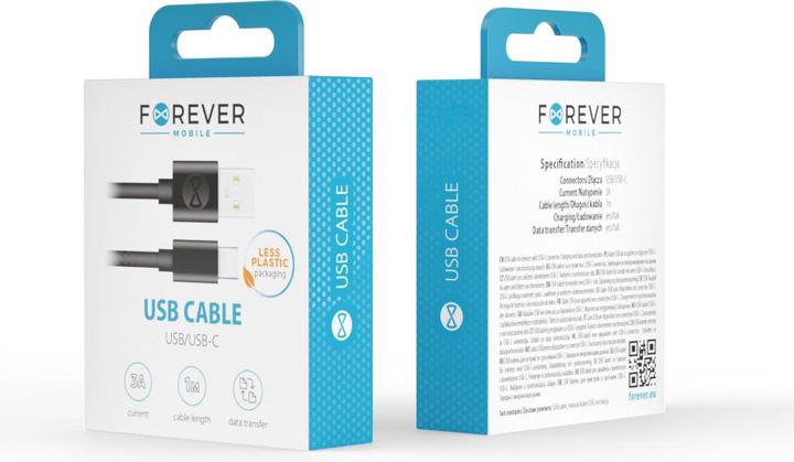 Immagine prodotto Forever USB A – USB C (1 m, USB 3.2 Gen 1)