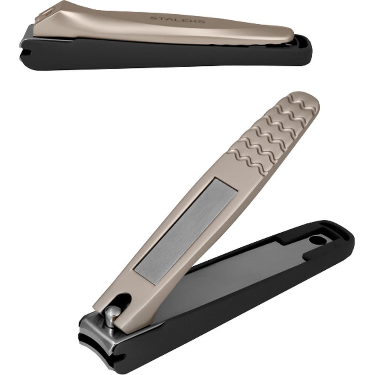 Staleks Unisex Strumento Per La Cura Delle Unghie, Tagliaunghie Con Contenitore Beauty & Care 20 (Tagliaunghie Con Contenitore Per Unghie Tagliate)