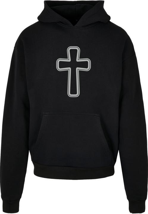 Produktbild Merchcode Ozzy Osbourne - Birmingham Cross Ultra Heavy Hoody - 170973 (M)