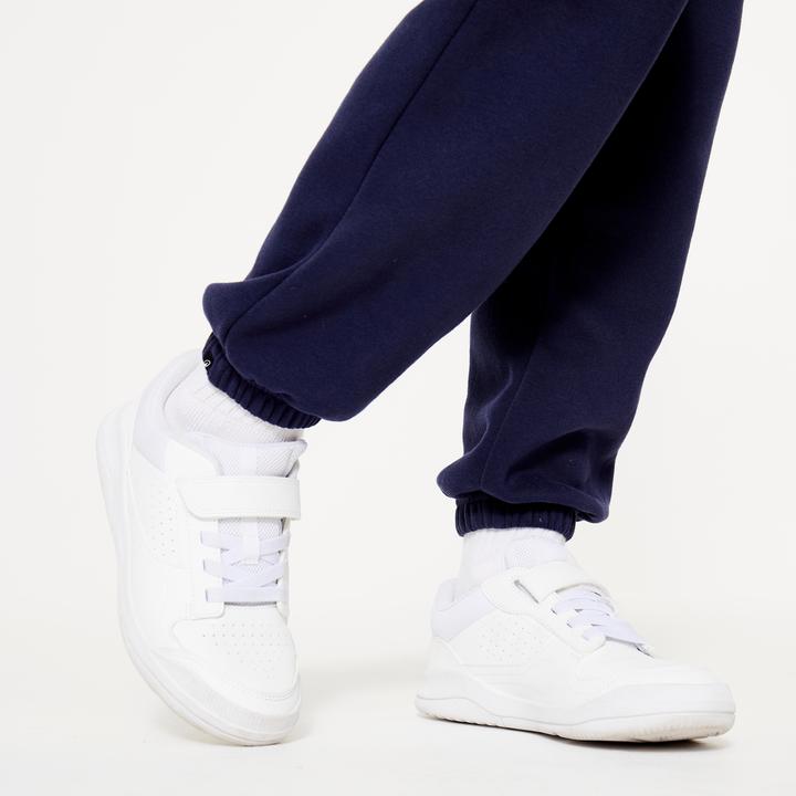 Immagine prodotto Decathlon Scarpe sportive per bambini con lacci/velcro - Playventure Yard bianco (36)