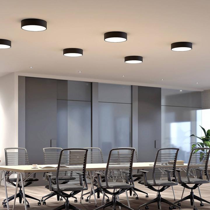 Produktbild Arcchio Noabelle LED-Deckenlampe, schwarz, 40 cm (2000 lm)