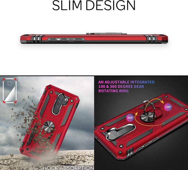 Produktbild Nalia Ring Case (Xiaomi Redmi Note 8 Pro)