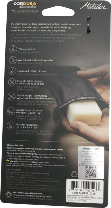 Image du produit Matador FlatPak (Flacons pour liquide)