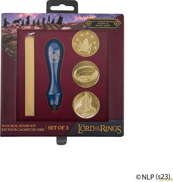 Image du produit Cinereplicas Le Seigneur des Anneaux pack 3 tampon à cacheter