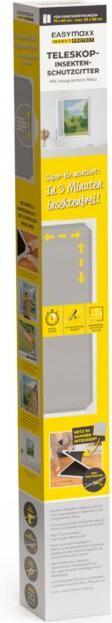 Image du produit Easymaxx Moustiquaire télescopique Blanc (140 x 120 cm)