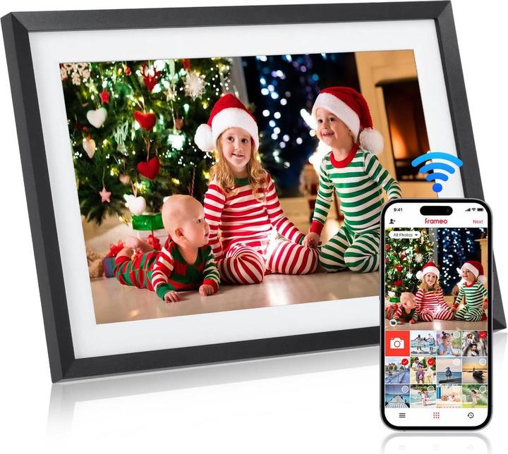 Productafbeelding Rollei Smarter Bilderrahmen | 10,1" Diagonale | WiFi | Frameo App | Modell 107 (10.10", 1280 x 800 pixels)