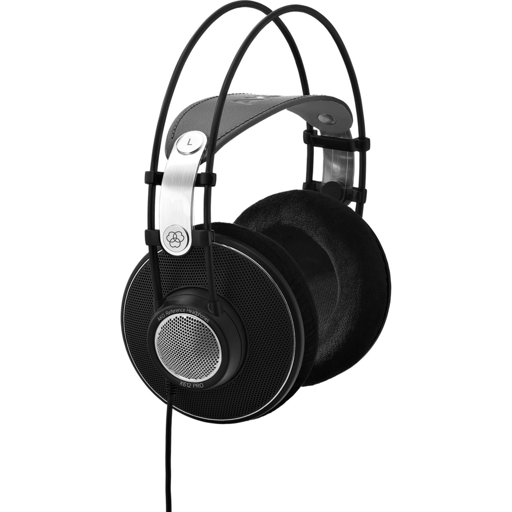 AKG Pro K612 Pro (keine Geräuschunterdrückung, Kabelgebunden), Kopfhörer, Schwarz