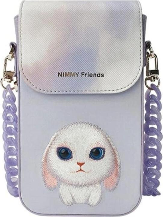 iLike Nimmy phone bag purple Big Eyed Pet 2.0 Rabbit