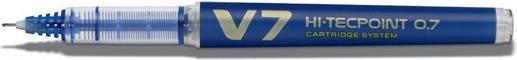 Actual product image Pilot Rollerball V7 Hi-Tecpoint, refillable, blue (Blue, 1 x)