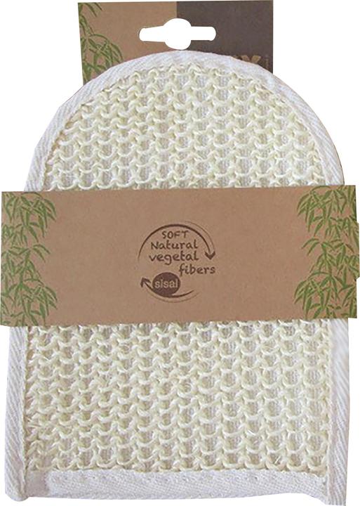 Produktbild MSV Peelinghandschuh aus Sisal 23.5 x 16 cm, Weiss