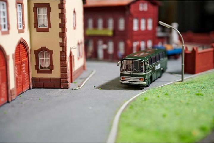 Actual product image Carson Modellsport 1:87 MB Bus O 302 Police 2.4G 100% RTR 1:87 RC Beginner (RTR Ready-to-Run)